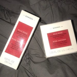 NIB Korres Wild Rose Skincare Set
